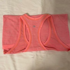 lululemon swiftly tech racerback tank top 2.0 | size 6 | PINK